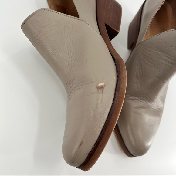 Intentionally grey leather boots shoes size 6 (euro 36) - Picture 4 of 12